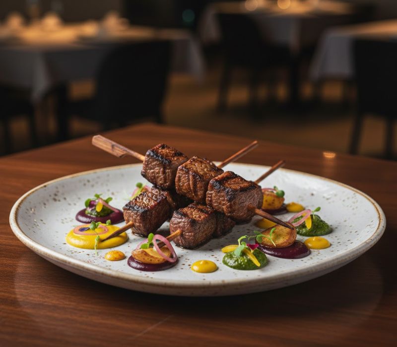 Anticucho de carne